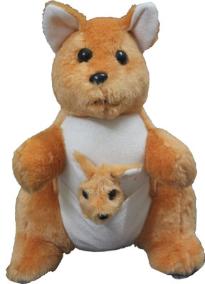 

Tipi Tipi Tap Cute Kangaroo Soft Toy - 32 cm(Multicolor)