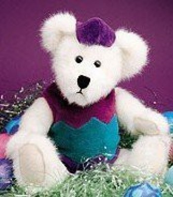 

T.J.'s Best Dressed Collection Boyds Easter Bear Egbert Q Bearsford 81510 - 9 inch(White)