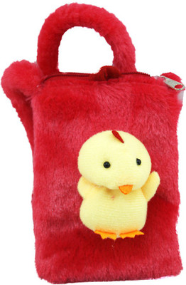 

Tickles Multipurpose Mobile pouch Sling - 26 cm(Red)