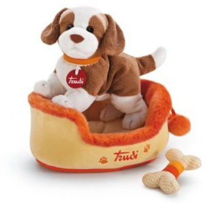 

Trudi Sweet Dreams Plush Setpuppynewborn - 8 inch(Brown)
