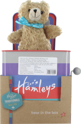 

Hamleys Bear In The Box - 6.9 inch(Multicolor)