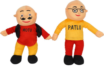 

Aarushi Motu and Patlu - 37 cm(Yellow, Red), Red;yellow