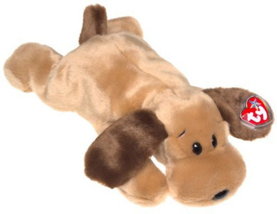 

ty Beanie Buddy Bones The Dog - 6 inch(Brown)