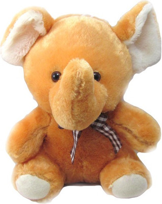 

Tickles Baby Elephant - 23 cm(Brown)