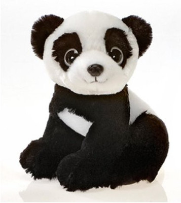

Fiesta Toys 9" Sitting Panda Bear With Big Eyes Plush Animal(Black)