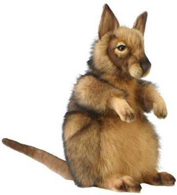 

Hansa Down Under Hare Walla Kangaroo Animal - 11 inch(Brown)