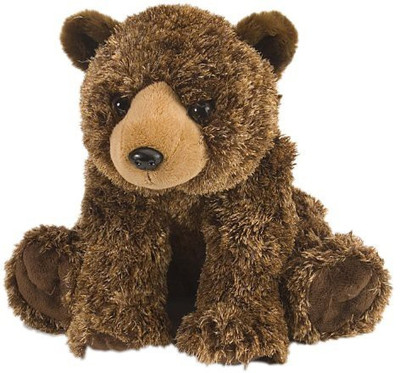 

Wild Republic Cuddlekin Brown Bear 12" Plush(Brown)
