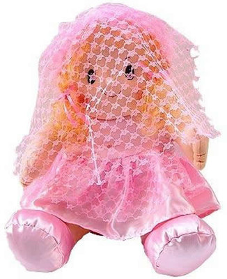 

Grab A Deal Bridal Doll Soft Toy - 14 Inch(Pink)