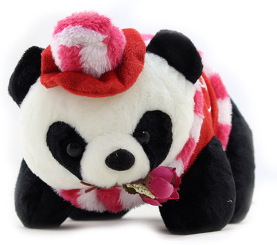 

Tickles Happy Beautiful Dressed Panda Valentine95 - 40 cm(Multicolor)