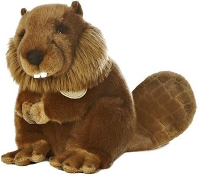 

Aurora World Miyoni Beaver 9" Plush(Brown)