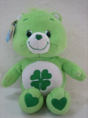 

Play Along Care Bears 10" Plush Good Luck Bear Doll - 2 inch(Green)