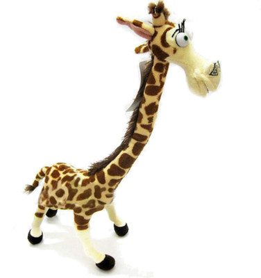 

Madagascar Imported Madagascar Giraffe Menon with flexible neck - 35 cm(Multicolor)