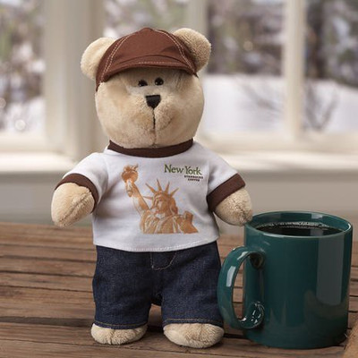 

Starbucks Bearista Bear Destination Series 2010 New York(Brown)