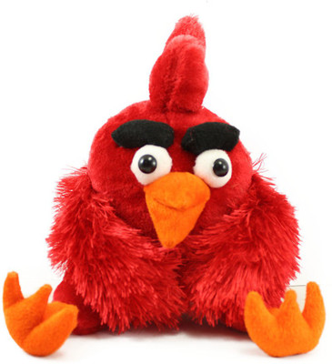 

Tickles Sitting Angry Bird - 22 cm(Red)