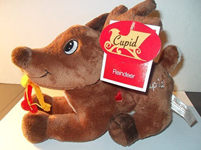 

Dan Dee Santa Claus 8" Plush Cupid The Reindeer(Brown)