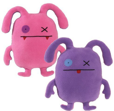 

Uglydoll Double Trouble Ox 1425" Plushpink/Purple - 5.12 inch(Pink)
