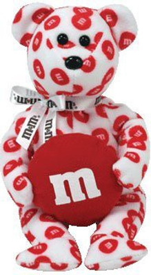 

TY Beanie Babies 1 X Red The M&M'S Bear (Walgreen'S Exclusive) - 5 inch(Red)