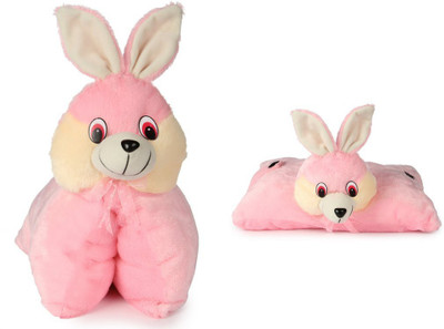 

MGPLifestyle Folding Bunny Pillow - 40 cm (set of 2) - 9 cm(Pink)