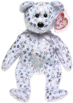 

ty Beanie Babies The Beginning The Bear(White)