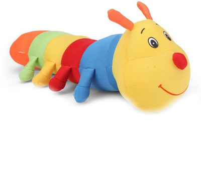

Creative India Exports Mutlicolor Caterpillar Stuffed Soft Plush Toy - 38 cm(Multicolor)