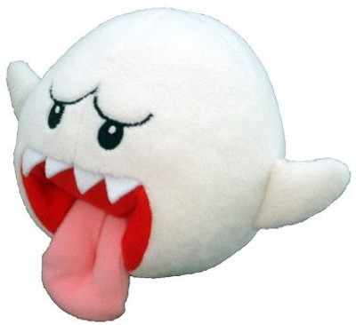 

Global Holdings Little Buddy Official Super Mario Plush - 5" Ghost Boo - 25 inch(Multicolor)