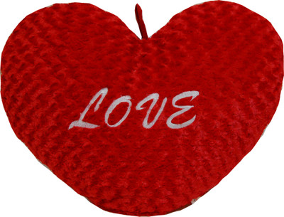Surbhi Heart Rose Emb - 66 cm(Red)