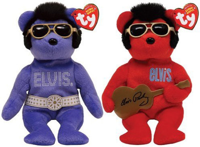 

ty Beanie Ba Elvis Bear (Colors May Vary)(red)