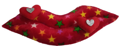 

Aparshi Designer multi star Lips stuffed soft toy - 25 cm(Multicolor)
