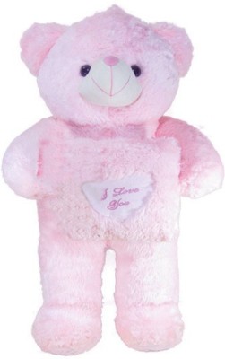 Tickles Teddy With Love Cushion  - 100 cm(Pink)