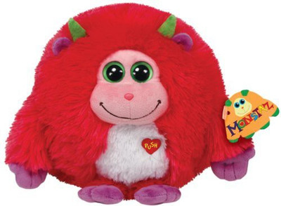 Ty Monstaz Trixie Plush Pink - 11.4 inch(Red)