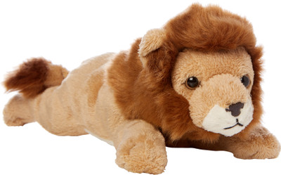 

Hamleys Lying Animal - Lion - 8 inch(Beige, Brown)