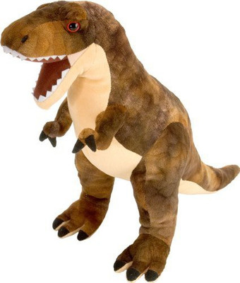 

Wild Republic Dinosauria Mini Trex 10" Plush(Brown)