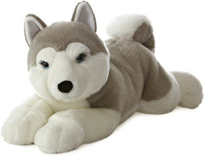 

Aurora World Super Flopsie Yukon Husky Dog Plush27"(Grey)