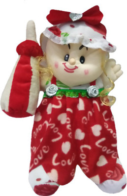 

Aparshi Designer Stuffed doll with milk bottle soft toy for children - 40 cm(Multicolor)
