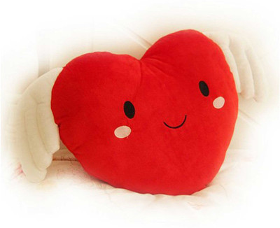 

StyBuzz Angle Wing Heart Cute - 16 inch(Red)