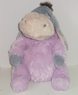 

Disney Winnie The Poohba Eeyore9 Long Pile Plushrattle Insidedoll - 7 inch(Pink)