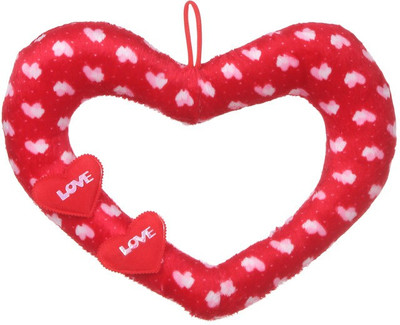 

Deals India Deals India Red Love Ring Heart Stuffed soft plush toy Love Girl - 30 cm - 30 cm(Red)