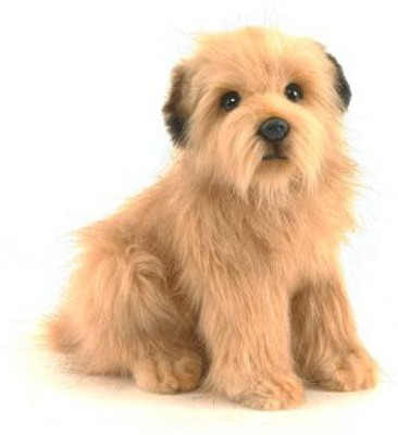 

Hansa Norfolk Terrier Puppy Plush Animal - 20 inch(Orange)