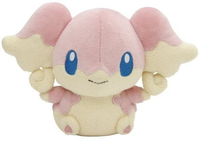 

Pokemon Center Pokedoll Plush Doll 55" Audino/Tabunne (Blue Label) - 8 inch(Pink)