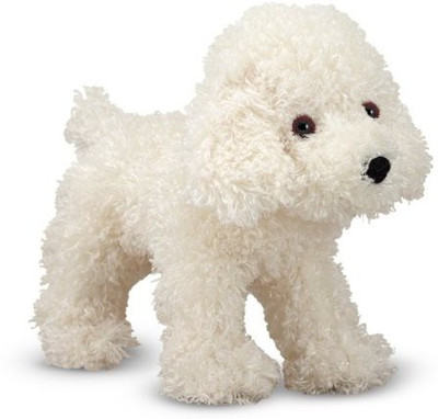 

Melissa & Doug Princess Softfluffy Bichon Frise - 9 inch(White)
