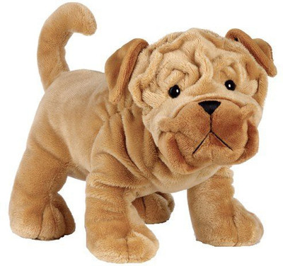 Webkinz Shar Pei(Brown)