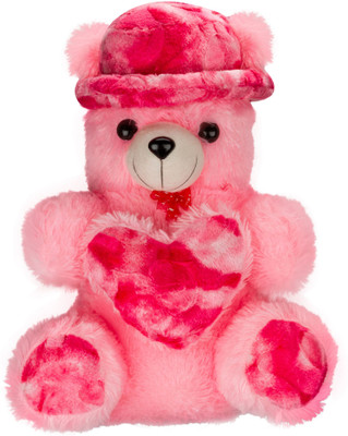

Fashion Knockout Fko Huggable Cap-Heart Teddy - 18 inch(Pink)