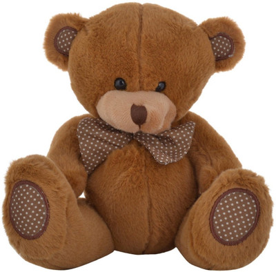 

Twisha Bear Sitting Dotted Paws - 6 inch(Brown)