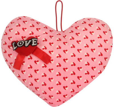 

Deals India Deals India Valentine Pink Love Ribbon Heart Stuffed Soft plush toy love girl - 35cm - 35 cm(Pink)