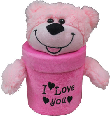 

Tipi Tipi Tap Cute Teddy With I Love You Box - 25 cm(Multicolor)