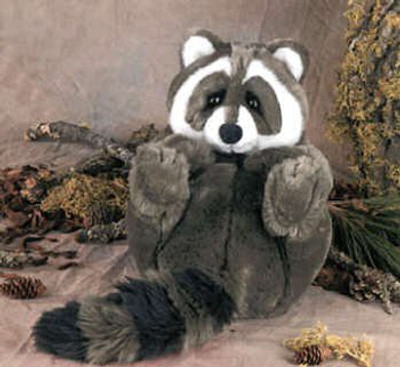 

Lou Rankin 11" Sammy The Raccoon Plush - 17 inch(Black)
