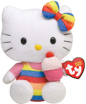

ty Baby Hello Kitty Cupcake - 7.5 inch(Multicolor)