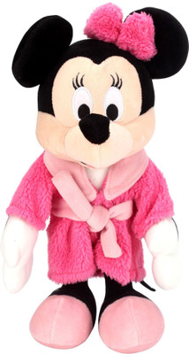 Disney Minnie Bedtime in Robe - 10 inch - 25 cm(Pink)
