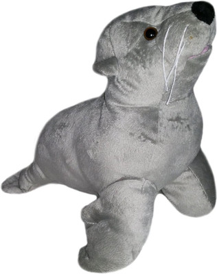 

Soft Buddies Sea Lion - 14 inch(Grey)