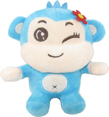

Tickles Eye Wink Monkey - 16 cm(Blue)